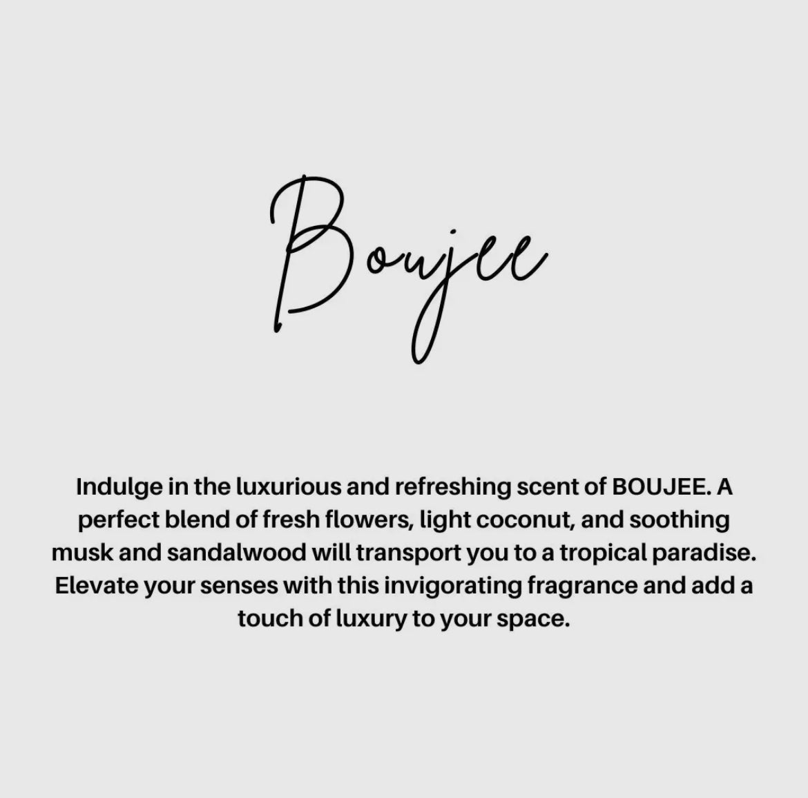 Boujee Candle - Legacy Rose TX