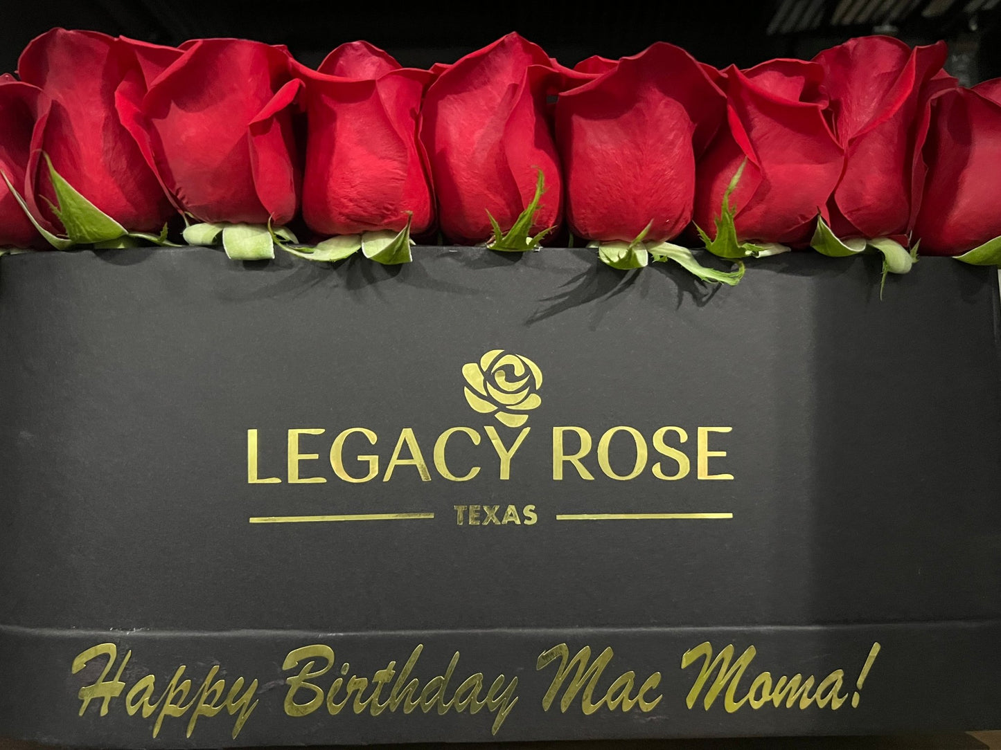 Personalization (Ribbon/Box ) - Legacy Rose TX