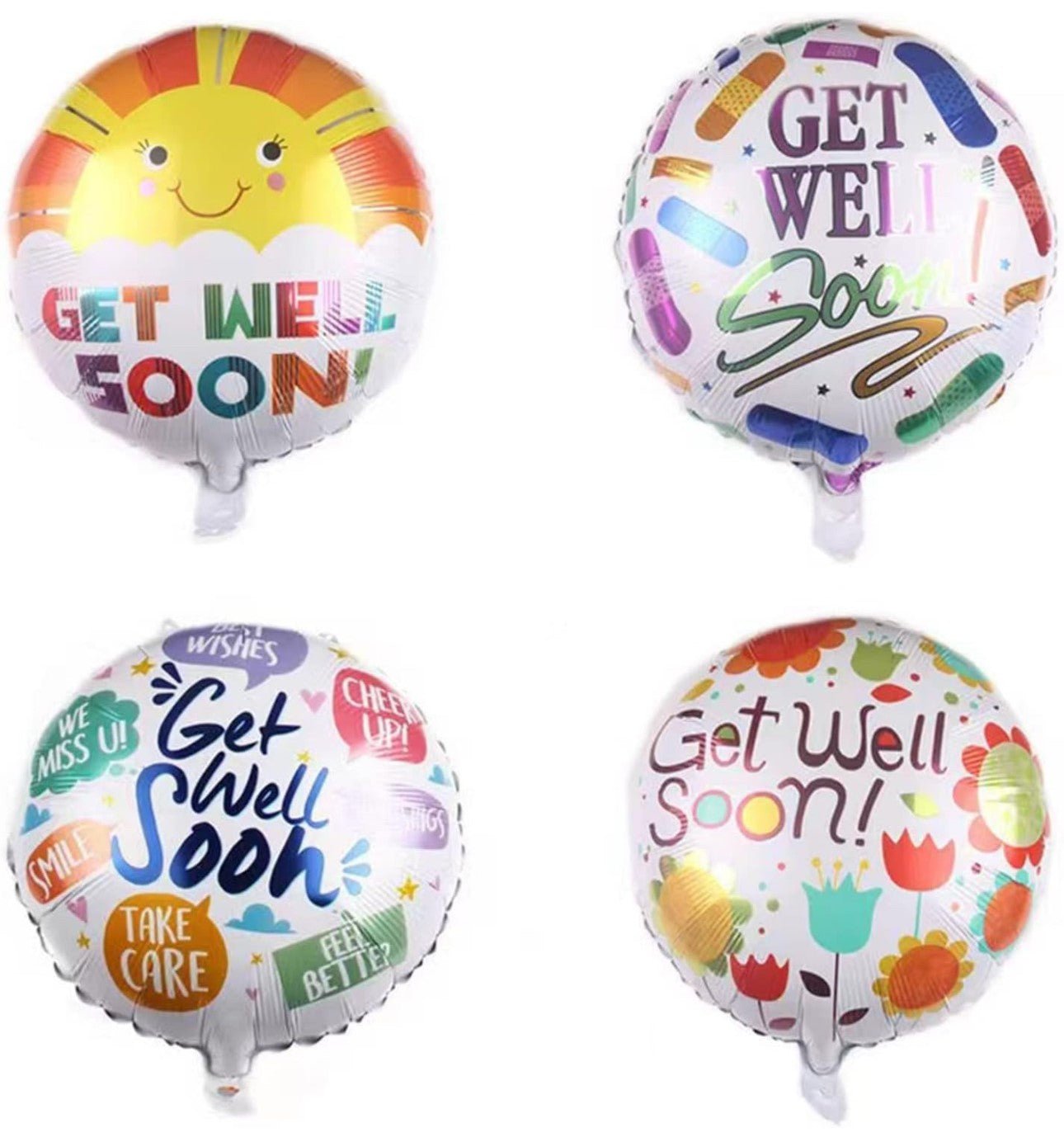 Get Well Balloon - Legacy Rose TX